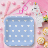 Assiettes en carton Coeur ペーパープレート (パーティー)