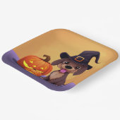 Assiettes en carton  Cuddly Companion ペーパープレート (傾斜あり)