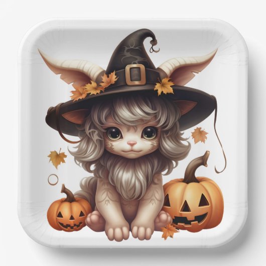 Assiettes en carton Cute Série6 ペーパープレート (正面)