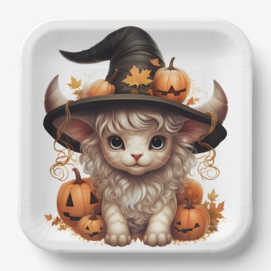 Assiettes en carton Cute Série 6-5 ペーパープレート (正面)