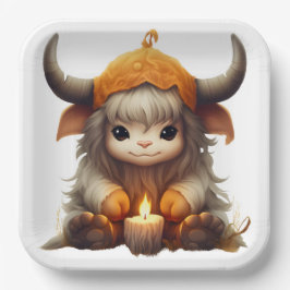 Assiettes en carton Cute Série 6-6 ペーパープレート