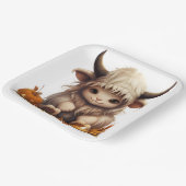 Assiettes en carton Cute Série 6-7 ペーパープレート (傾斜あり)