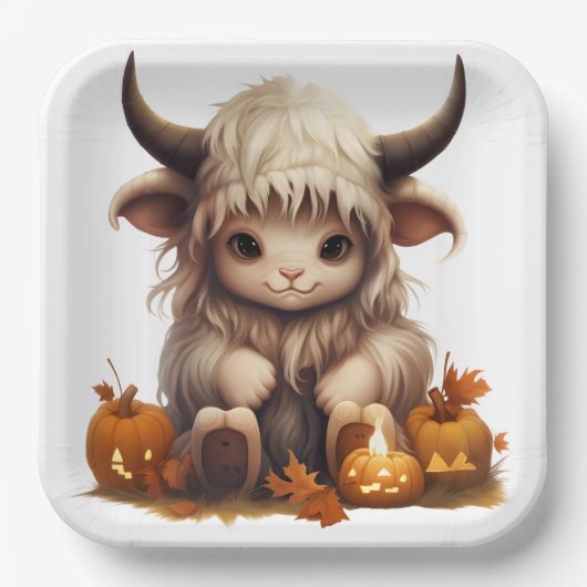 Assiettes en carton Cute Série 6-7 ペーパープレート (正面)