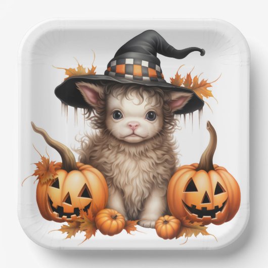 Assiettes en carton Cute Série 6-8 ペーパープレート (正面)