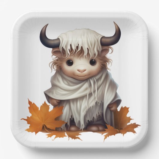 Assiettes en carton Cute Série 6-9 ペーパープレート (正面)