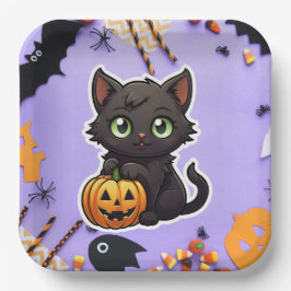 Assiettes en carton Cute Série 7-17 ペーパープレート