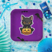 Assiettes en carton Cute Série 7-18 ペーパープレート (パーティー)