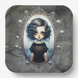 Assiettes en carton Cute Série 8 ペーパープレート