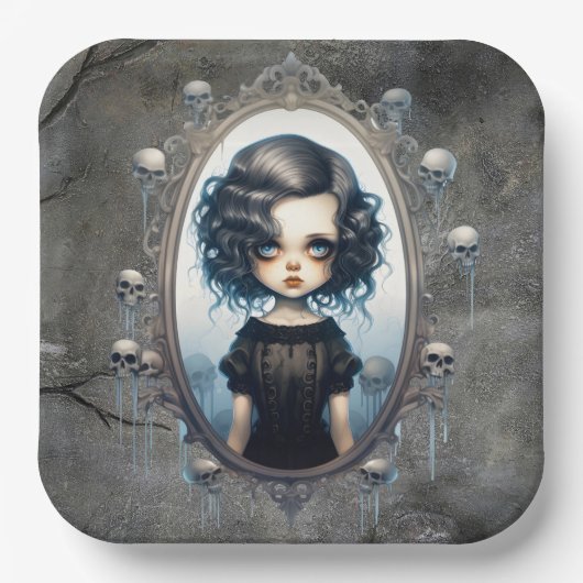 Assiettes en carton Cute Série 8 ペーパープレート (正面)