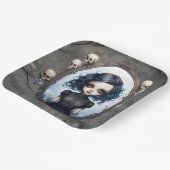 Assiettes en carton Cute Série 8 - 1 ペーパープレート (傾斜あり)