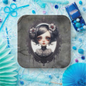 Assiettes en carton Cute Série 8 - 3 ペーパープレート (パーティー)