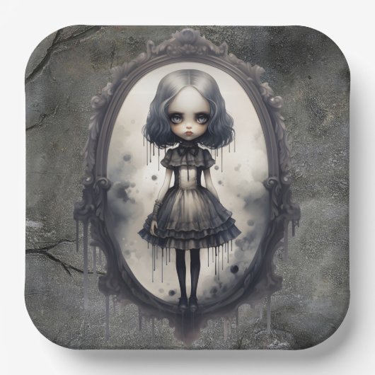 Assiettes en carton Cute Série 8-5 ペーパープレート (正面)