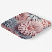 Assiettes en carton Delicate Bloom ペーパープレート (傾斜あり)