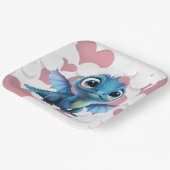 Assiettes en carton dragon ペーパープレート (傾斜あり)