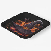 Assiettes en carton Eerie Echoes ペーパープレート (傾斜あり)