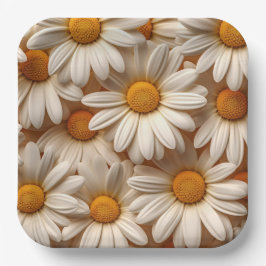 Assiettes en carton Elegant Floral ペーパープレート