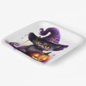 Assiettes en carton Enchanted Whiskers ペーパープレート (傾斜あり)