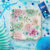 Assiettes en carton Fleur ペーパープレート (パーティー)