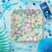 Assiettes en carton Fleur ペーパープレート (パーティー)