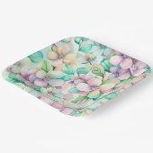 Assiettes en carton Fleur ペーパープレート (傾斜あり)