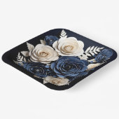 Assiettes en carton Fleur Séries 1 ペーパープレート (傾斜あり)