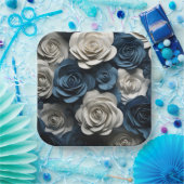 Assiettes en carton Fleur Séries 1-3 ペーパープレート (パーティー)