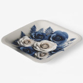 Assiettes en carton Fleur Séries 1-4 ペーパープレート (傾斜あり)