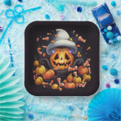 Assiettes en carton  Friendly Ghost ペーパープレート (パーティー)