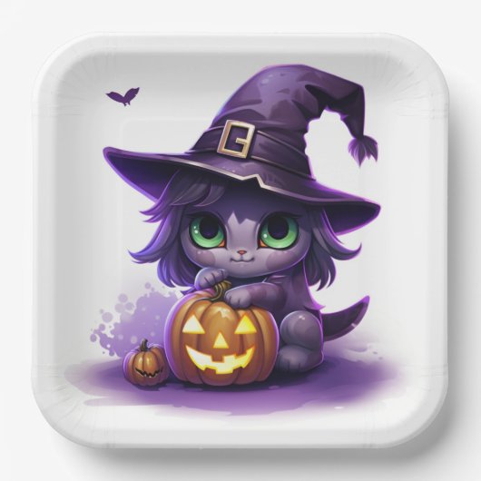 Assiettes en carton Ghoul's Gathering ペーパープレート (正面)