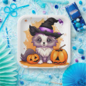 Assiettes en carton Haunted Nightfall ペーパープレート (パーティー)