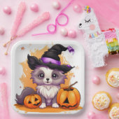 Assiettes en carton Haunted Nightfall ペーパープレート (パーティー)