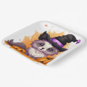 Assiettes en carton Haunted Nightfall ペーパープレート (傾斜あり)