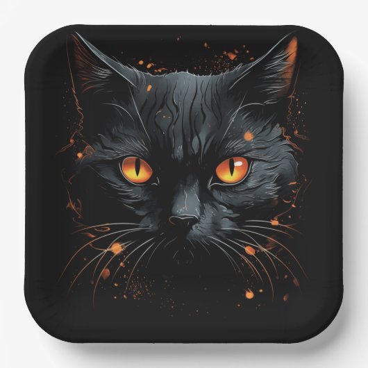 Assiettes en carton Legend of the Dark Specter ペーパープレート (正面)