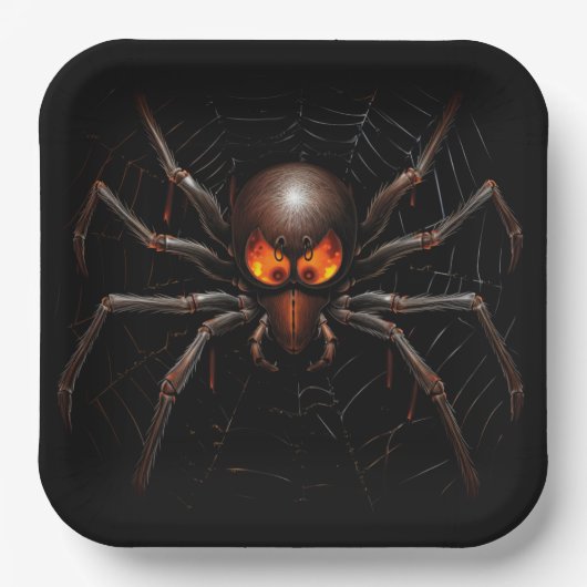 Assiettes en carton Moonlit Magic ペーパープレート (正面)