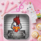 Assiettes En Carton Mr Rooster ペーパープレート (パーティー)