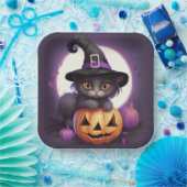 Assiettes en carton Mystic Feline ペーパープレート (パーティー)