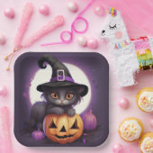 Assiettes en carton Mystic Feline ペーパープレート (パーティー)