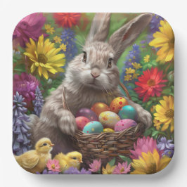 Assiettes en carton Pâques Série 1 -3 ペーパープレート