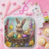 Assiettes en carton Pâques Série 1 -5 ペーパープレート (パーティー)