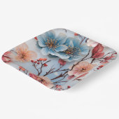 Assiettes en carton Petals' Pleasure ペーパープレート (傾斜あり)