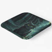 Assiettes en carton Série 1 Black Cat 09 ペーパープレート (傾斜あり)