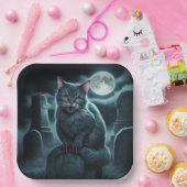 Assiettes en carton Série 1 Dark 04 ペーパープレート (パーティー)