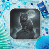 Assiettes en carton Série 1 Dark 06 ペーパープレート (パーティー)