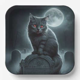 Assiettes en carton Série 1 Dark 06 ペーパープレート