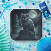 Assiettes en carton Série 1 Dark 07 ペーパープレート (パーティー)