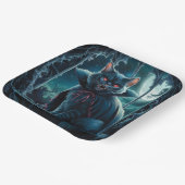 Assiettes en carton Série 1 Dark 08 ペーパープレート (傾斜あり)