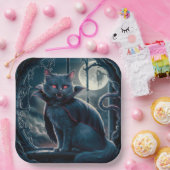 Assiettes en carton Série 1 Dark 10 ペーパープレート (パーティー)