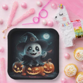 Assiettes en carton  Série 1 Ghost 02 ペーパープレート (パーティー)