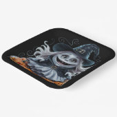 Assiettes en carton  Série 1 Ghost 03 ペーパープレート (傾斜あり)