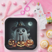 Assiettes en carton  Série 1 Ghost 04 ペーパープレート (パーティー)